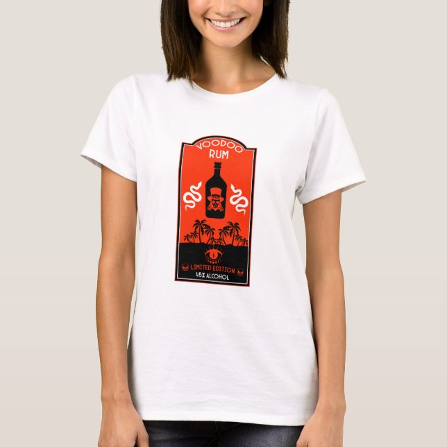 Camiseta Rum Voodoo Caribenho (Frente)