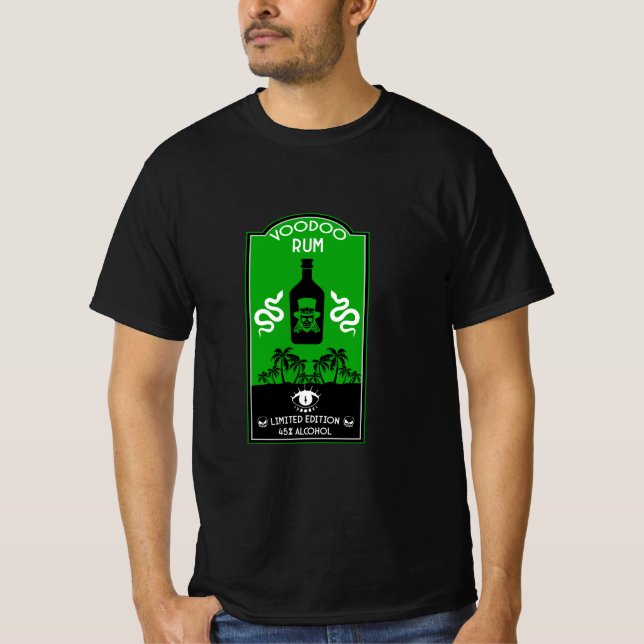 Camiseta Rum Voodoo Caribenho (Frente)