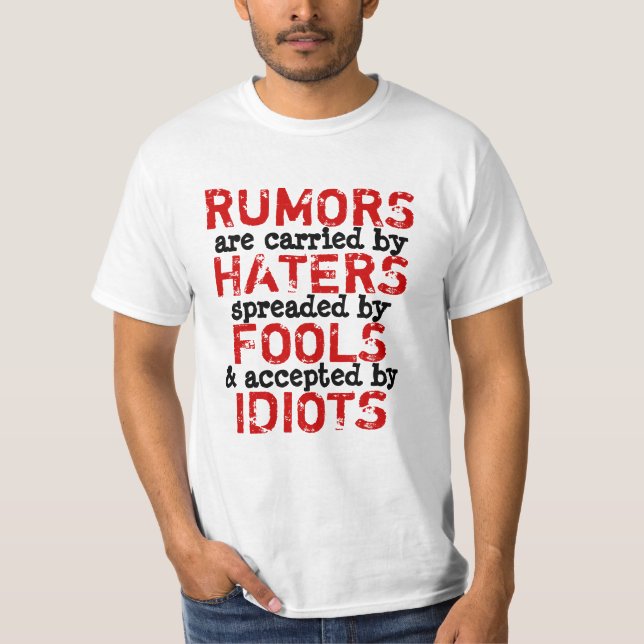 Camiseta RUMORS ~ Tshirt TRUISM (Frente)