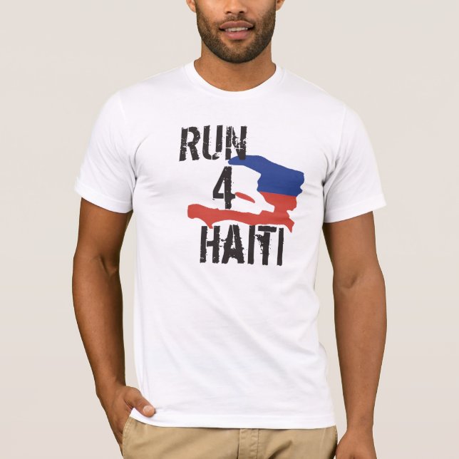 Camiseta Run4Haiti (Frente)