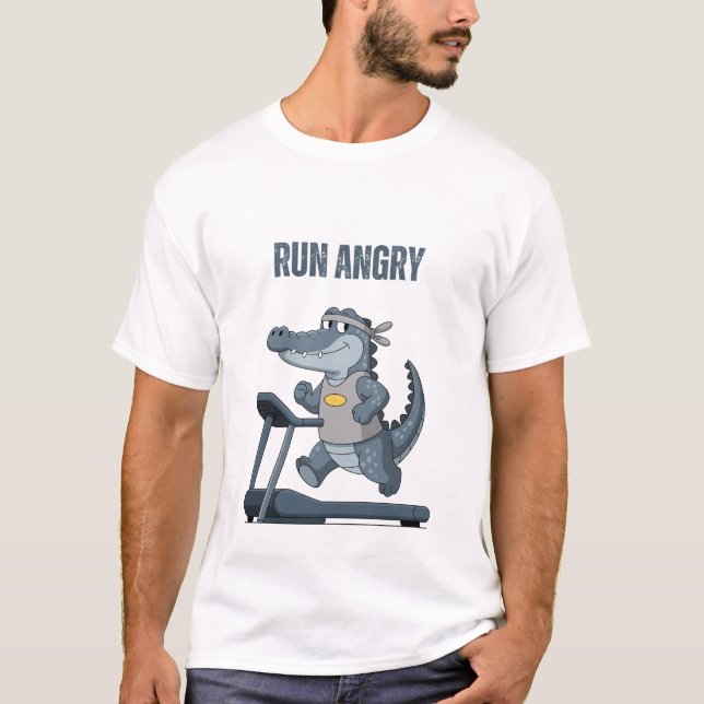 Camiseta Run Angry (Frente)