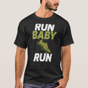 Camiseta Run Baby Run Marathon Runner