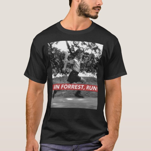 Camiseta RUN FORREST, RUN! Classic T-Shirt (Frente)