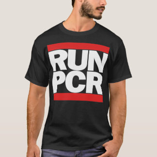 Camiseta RUN Laboratório PCR DNA Molecular da Biotecnologia