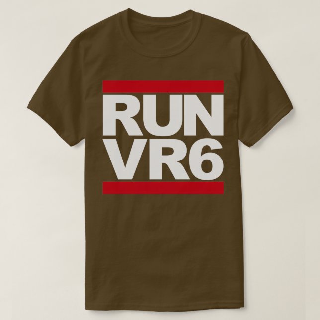 CAMISETA RUN VR6 (Frente do Design)