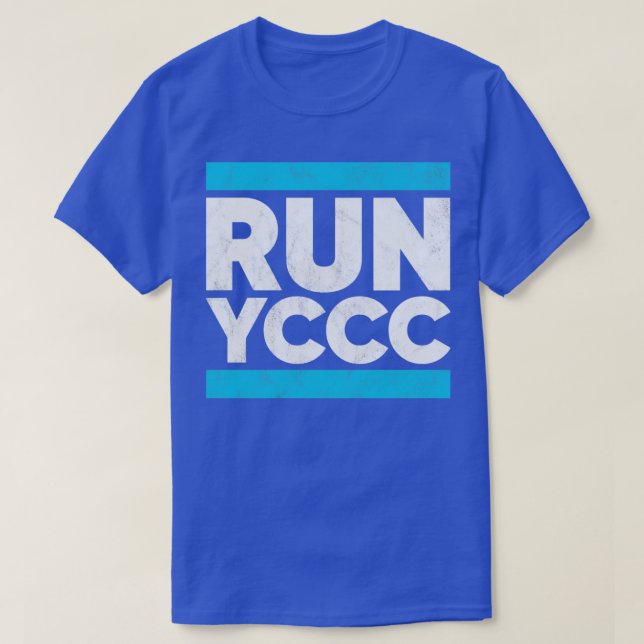 Camiseta Run YCCC Funny Yorkshire Cricket (Frente do Design)
