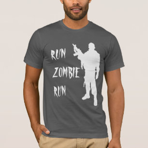 Camiseta - Run Zombie Run