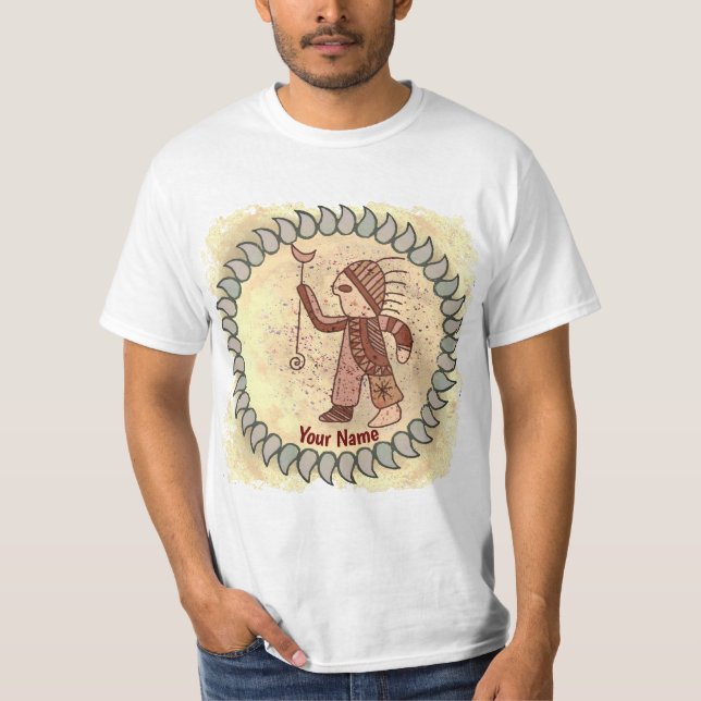 Camiseta Runas Indígenas Tribais (Frente)