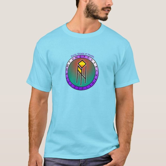 Camiseta Runic Shield of Universal Health (Frente)
