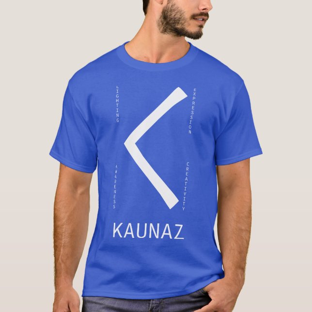 CAMISETA RUNICSENSE EN BLANCO (Frente)