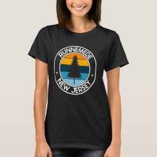 Camiseta Runnemede New Jersey NJ USA City Pride Retro Sunse