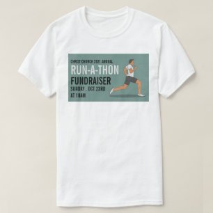 Camiseta Runner, Charity Run-Walk-a-Thon Event
