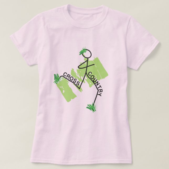 Camiseta Runner de Grass Cross Country (Frente do Design)