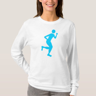 Camiseta Runner (Homem) - Azul-Céu