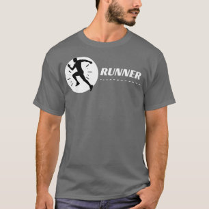Camiseta Runner Jogger Executando Esportes de Motivação em