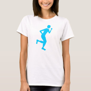 Camiseta Runner (Macho) - Azul-Céu