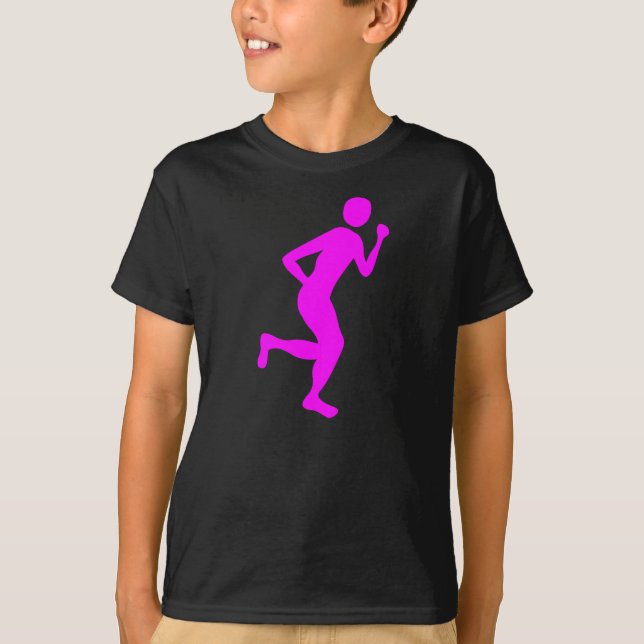 Camiseta Runner (Masculino) - Magenta (Frente)