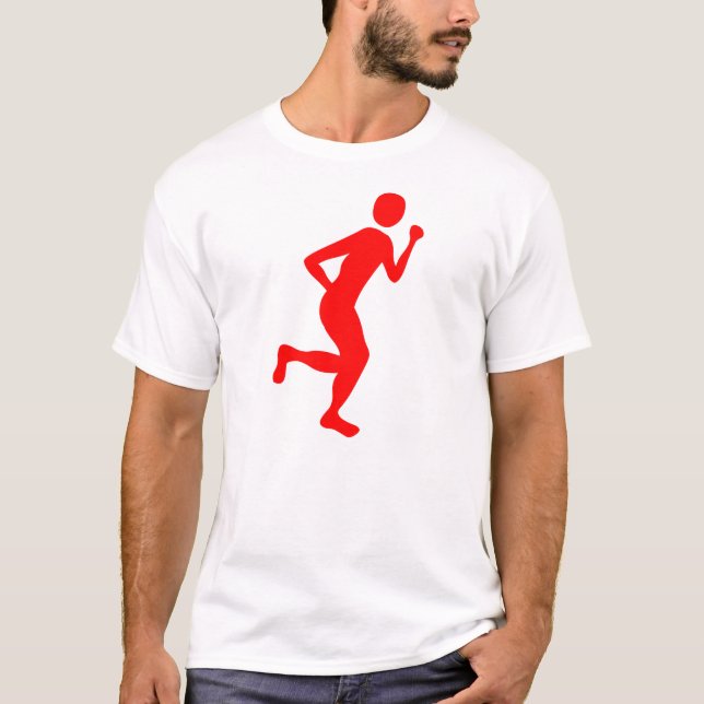 Camiseta Runner (Masculino) - Vermelho (Frente)