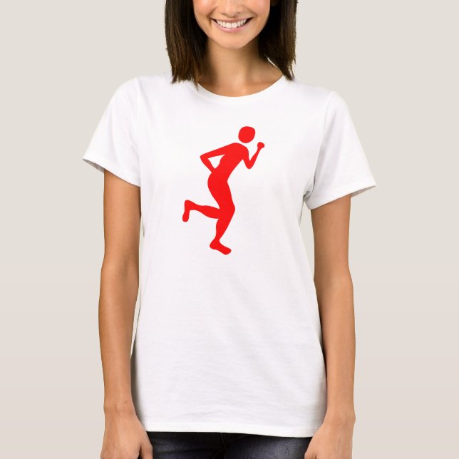 Camiseta Runner (Masculino) - Vermelho (Frente)