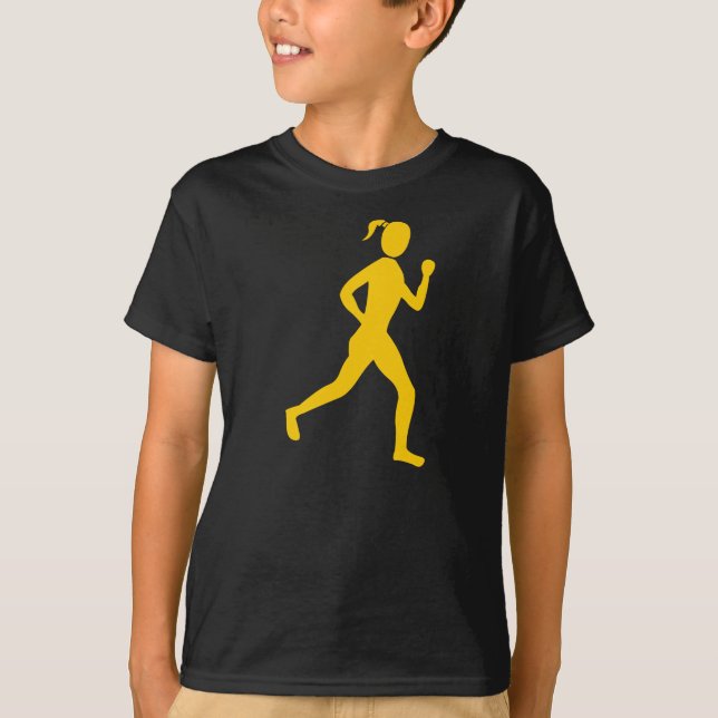 Camiseta Runner (Mulher) - Amber (Frente)
