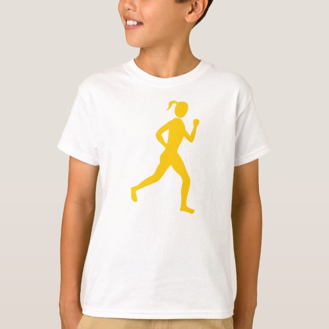 Camiseta Runner (Mulher) - Amber (Frente)