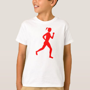 Camiseta Runner (Mulher) - Vermelho