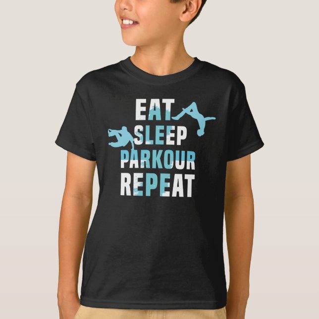 Camiseta Runner Parkour Freerunner Freerunning (Frente)