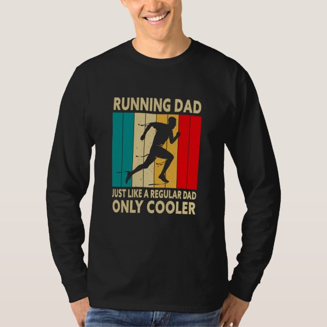 Camiseta Running For Men Dad Marathon Runner Coach Marathon (Frente)