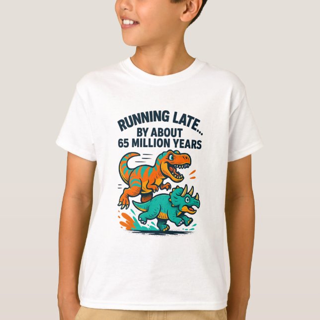 Camiseta Running Late (Frente)