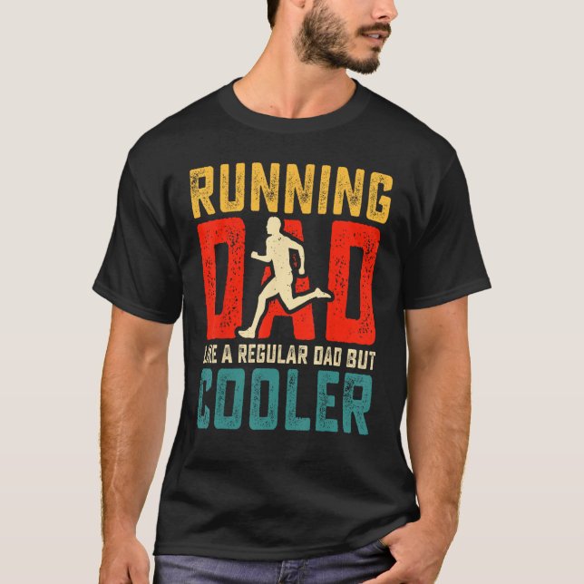 Camiseta Running Marathon Runner Dad Cool Road Marathoner C (Frente)