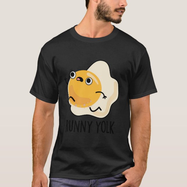Camiseta Runny Yolk Funny Egg Pun (Frente)