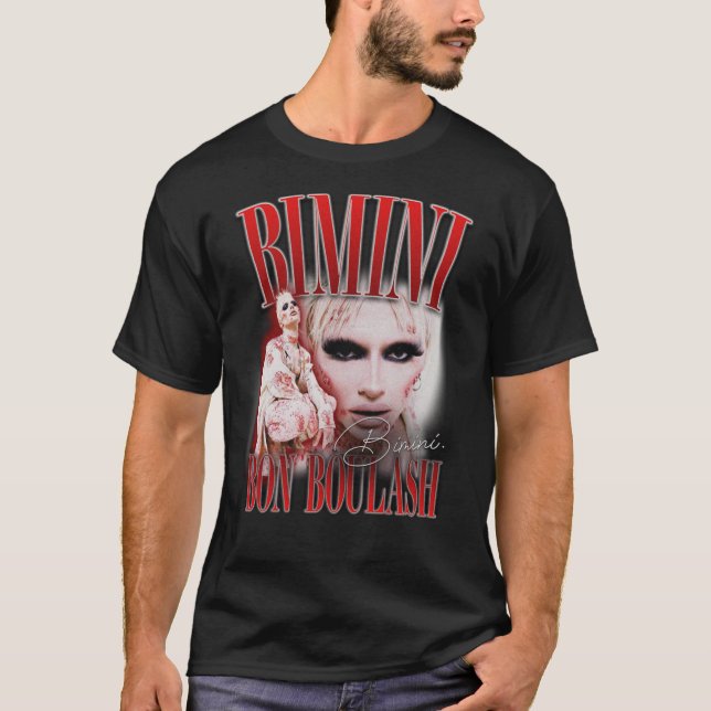 Camiseta Rupaul&x27;s Drag Race UK Bimini Bon Boulash Merch (Frente)