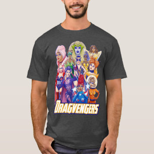 Camiseta RuPauls Dragvengers Todos vencedores