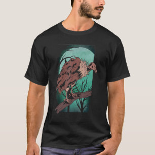Camiseta Ruppels Griffon Scavenger Bird Full Moon Moonlight