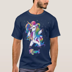 Camiseta RURI Unicorn Oferece Presentes Para Meninas De Ani