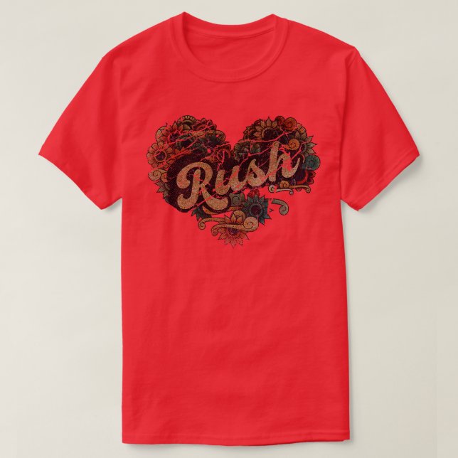 CAMISETA RUSH (Frente do Design)