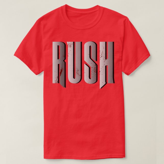 Camiseta Rush (Frente do Design)