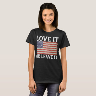 Camiseta Rush Betsy Ross 1776