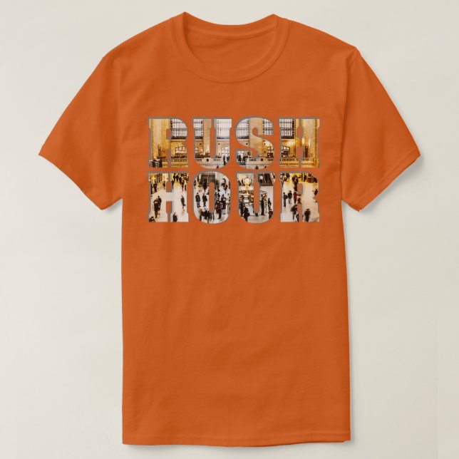 CAMISETA RUSH HOUR (Frente do Design)