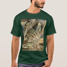 Camiseta Rush Hour, Nova York por Max Weber, Cubismo Vintag