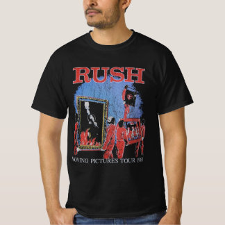 Camiseta Rush - Moving Pictures Tour 1981