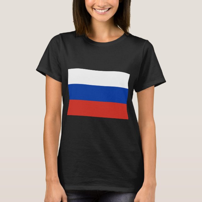 Camiseta russa (Rússia) (Frente)