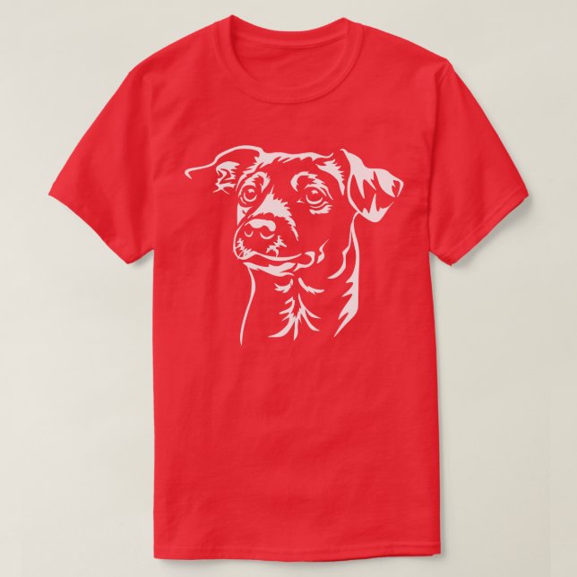 Camiseta Russell Dog Dogs Russell Head (Frente do Design)