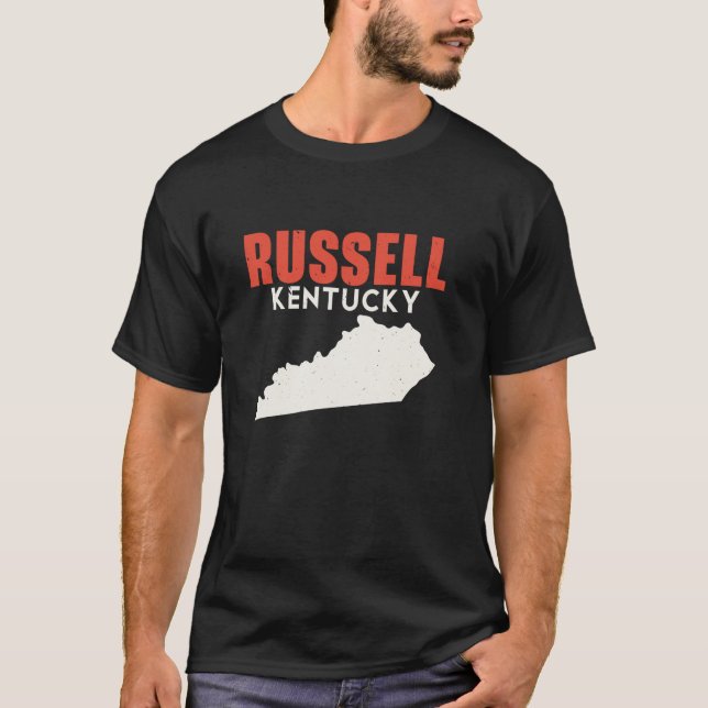 Camiseta Russell Kentucky EUA State America Viagem Kentucky (Frente)
