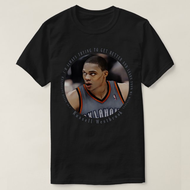 Camiseta Russell Westbrook (Frente do Design)