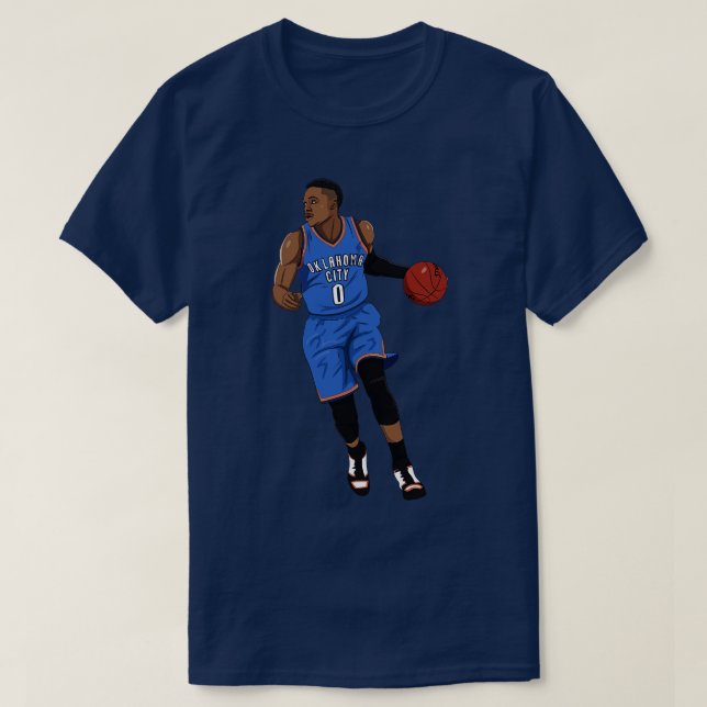 Camiseta Russell Westbrook OKC (Frente do Design)