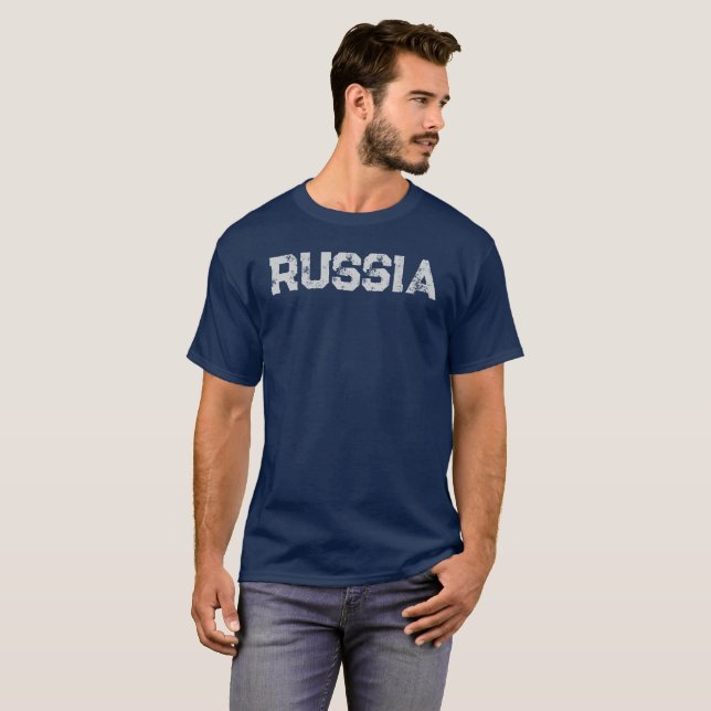 Camiseta Rússia (Frente Completa)