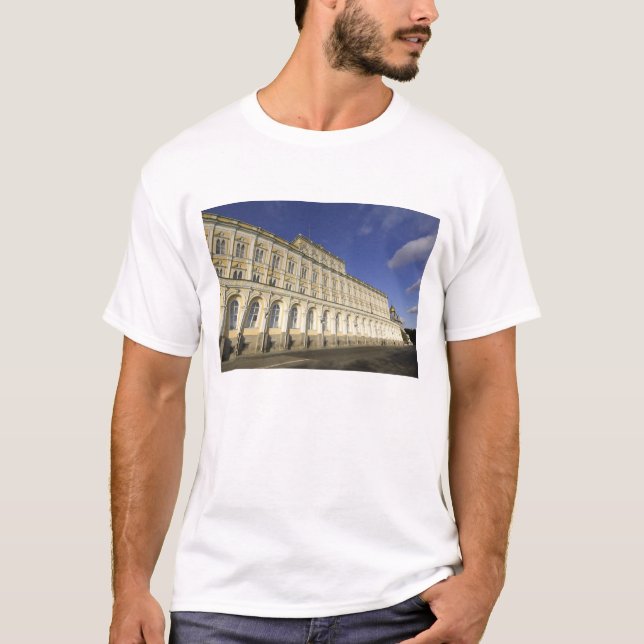 Camiseta Rússia, Moscou, Kremlin, o Grande Kremlin (Frente)