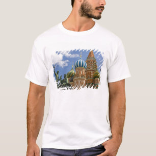 Camiseta Rússia, Moscou, Praça Vermelha. Basílica de São Ba