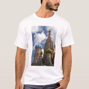 Camiseta Rússia, Moscou, Praça Vermelha. Rua, Basil 4